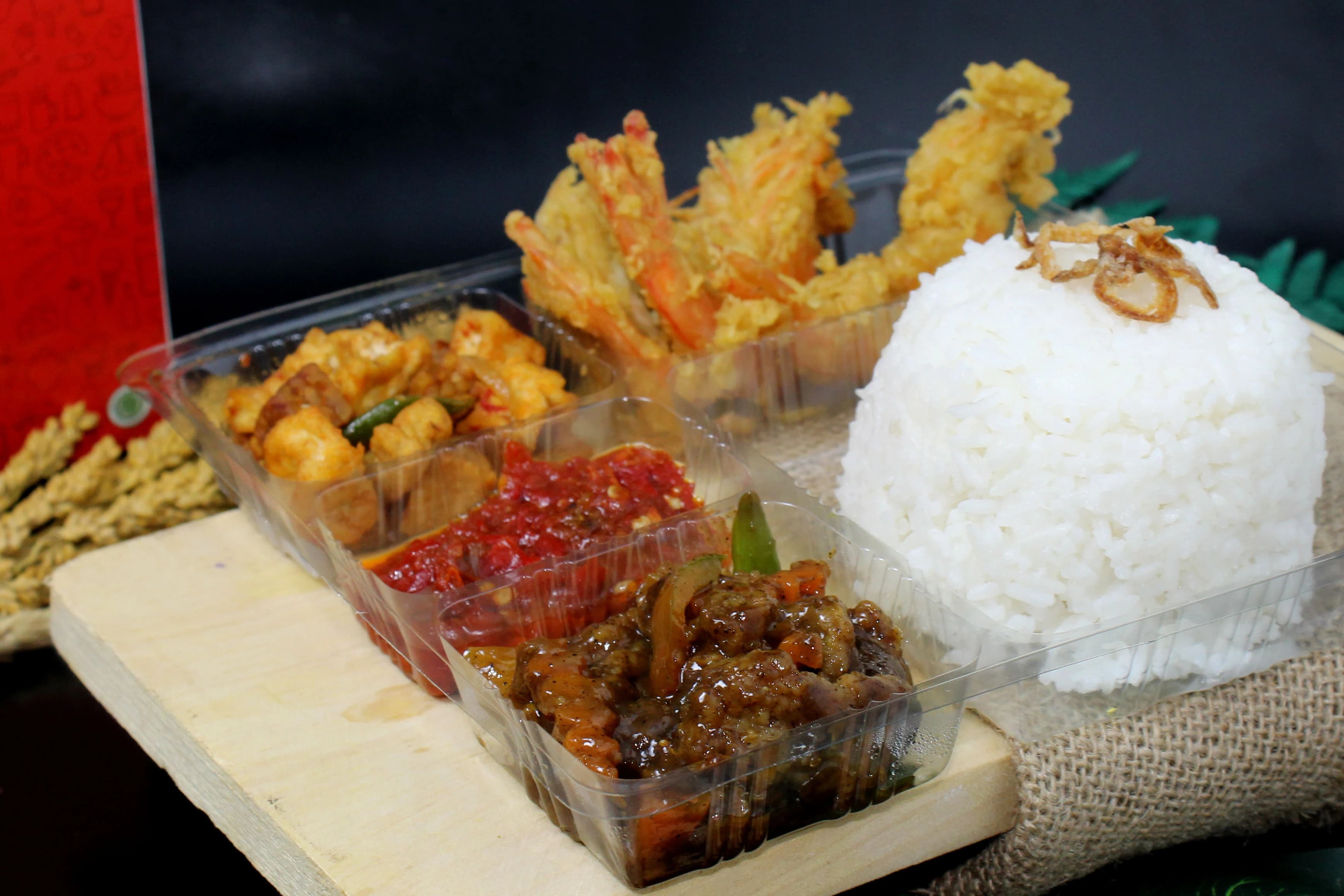 Nasi kotak KSM Katering